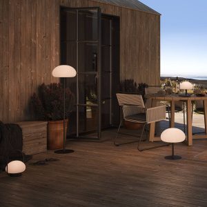 Sponge floor LED-gulvlampe til terrassen