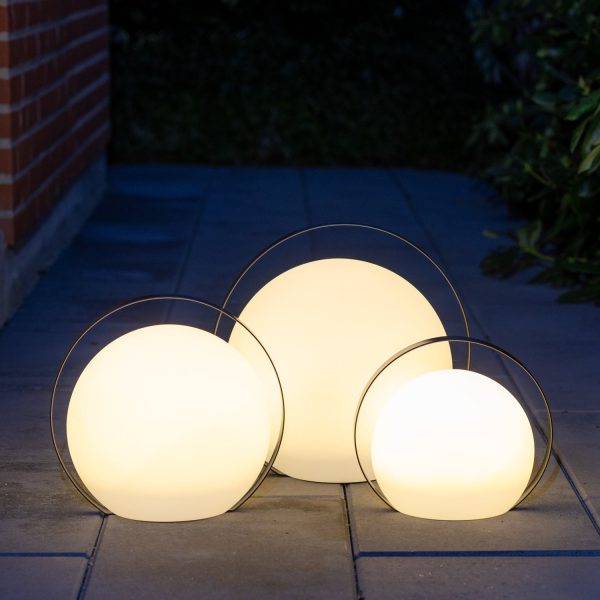 Asta LED kugler hvid Ø 20,25,30cm sæt 3stk.