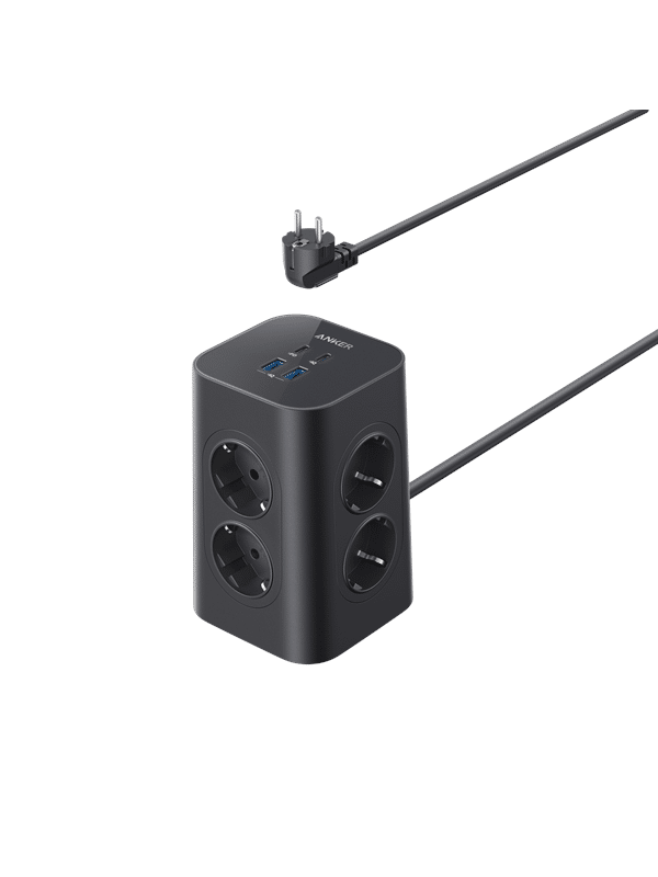 Anker USB Power Strip 12-in-1 20W - Black