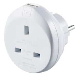 Go Travel USB-A Adapter til UK