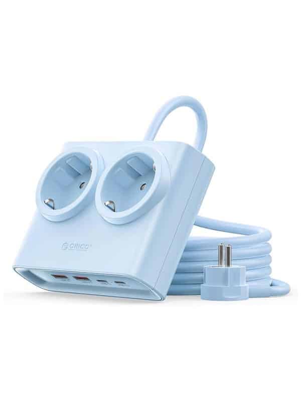 ORICO PDC25 25W 6in1 Power Strip - Blue